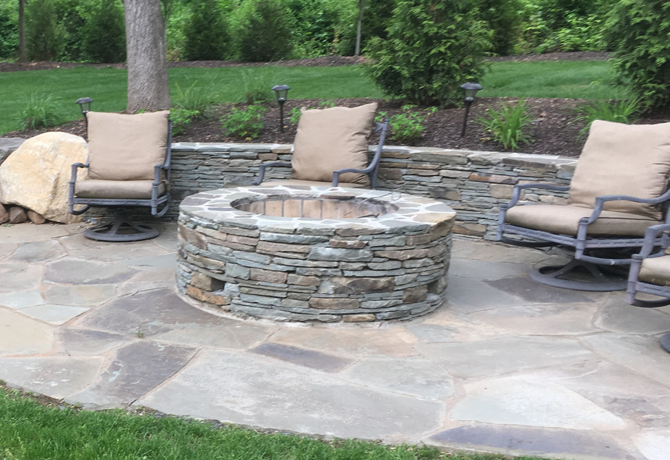 Fire Pit Feature
